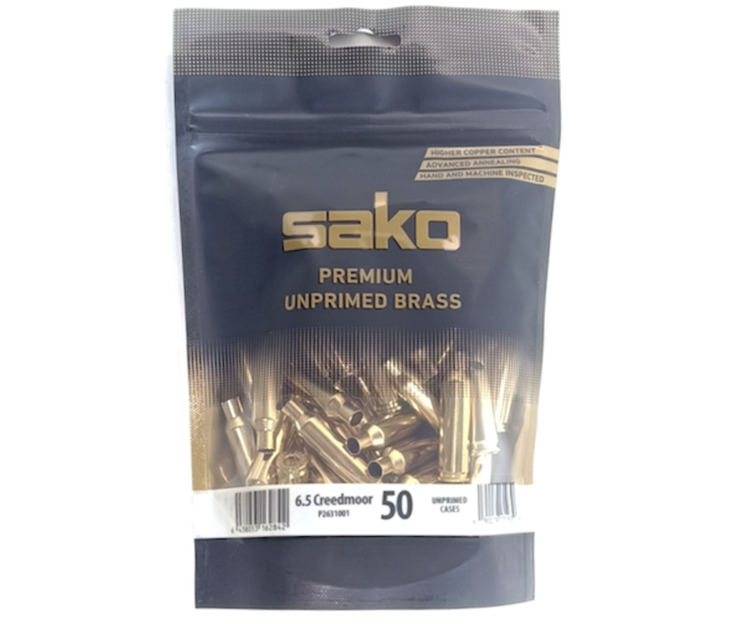 Sako Unprimed Brass 6.5 Creedmoor (x50) image 0